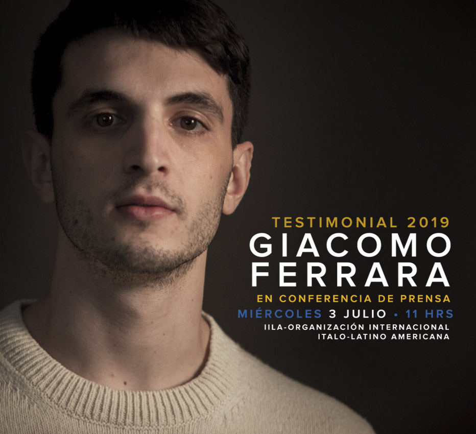 El actor Giacomo Ferrara de la serie Suburra, es el testimonial de Castello Errante 2019